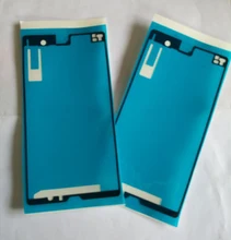 Free shipping 10PCS/LOT Front Adhesive Glue For Sony Xperia Z C6602 C6603 L36h LCD Holder Housing Frame Cover Tape Sticker