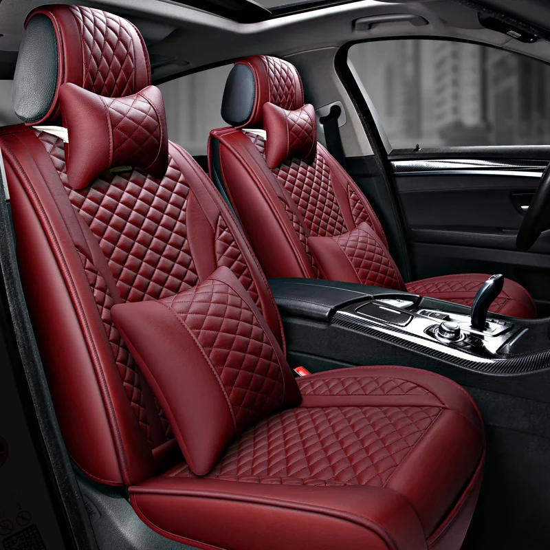 Custom Car Seat Cover Universal Seat Luxury Leather Car Seat Car