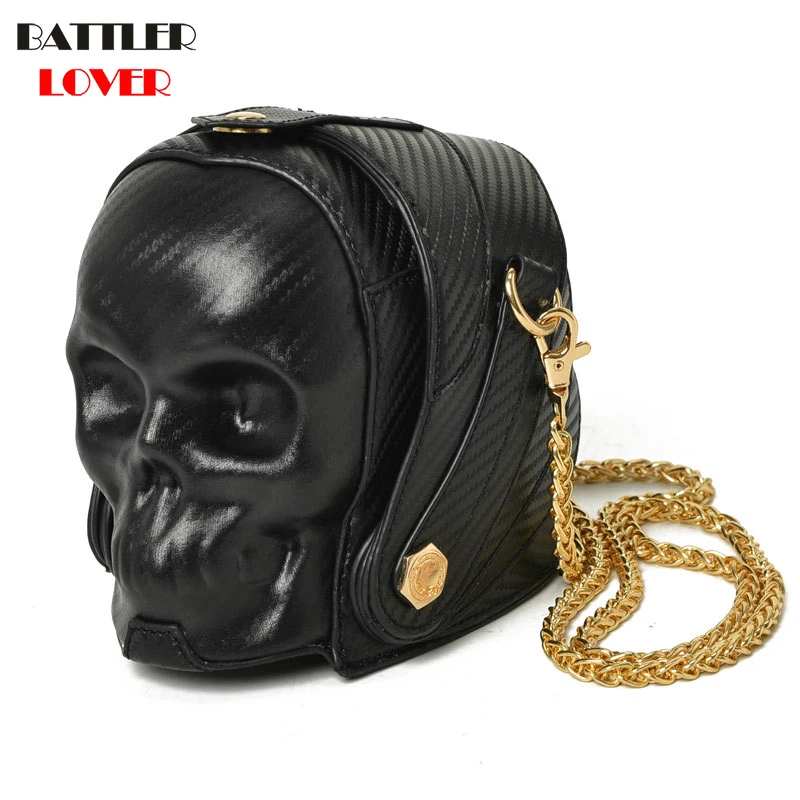 Designer Inspired Skull Rivet Tassel Chain Candy Colour Mini Cross body Bag.. 