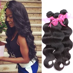 

8A Brazilian Virgin Hair 4 Bundles Body Wave meches bresilienne lots Rosa Hair Products Cheap Human Hair Extensions All Color