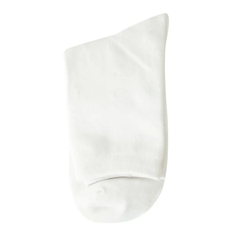 1Pair New Fashion Mens Summer Sport Comfortable Non Elastic 100% Pure Cotton Socks Comfort Soft Grip Diabetic Socks #4F03 (9)