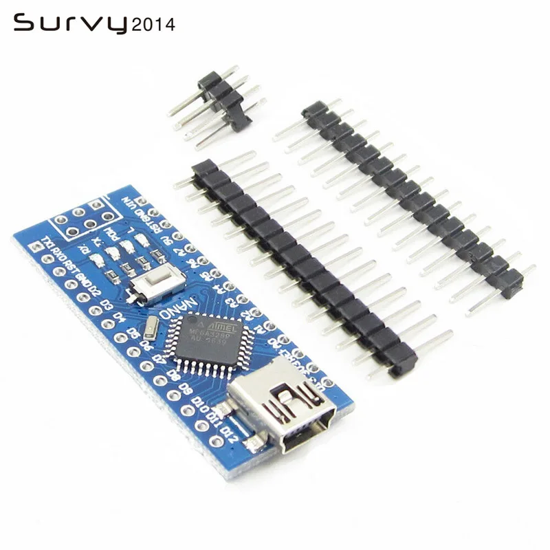 1 шт. мини usb с контроллером загрузчика Nano 3 0 совместимый для arduino CH340 USB драйвер 16