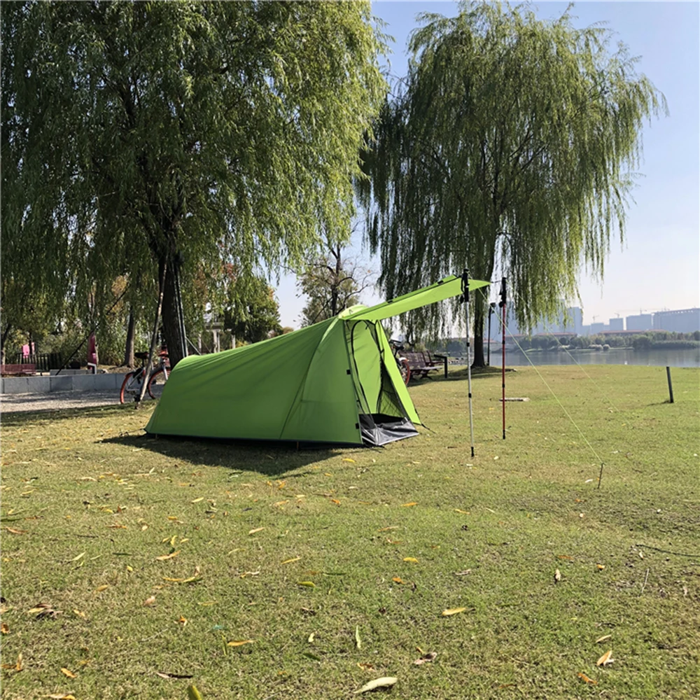 Спальная палатка Bivy, противомоскитная палатка для кемпинга, походная альпинистская кабана, водонепроницаемая, от дождя, летит, уличная спальная палатка, солнечный свет