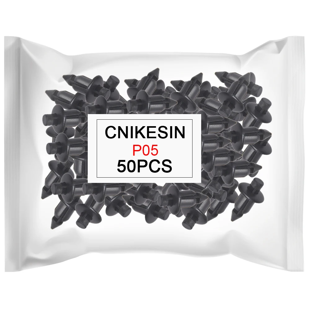 CNIKESIN 50 шт. P05 6 3 мм отверстие нейлон автомобиль Застежка типа толчка щит слуг