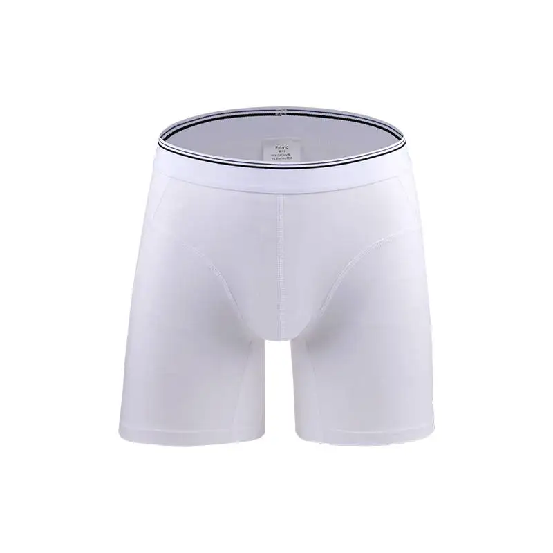 Мужские боксеры с длинными штанинами хлопковые свободные трусы Nkd Pour Homme нижнее