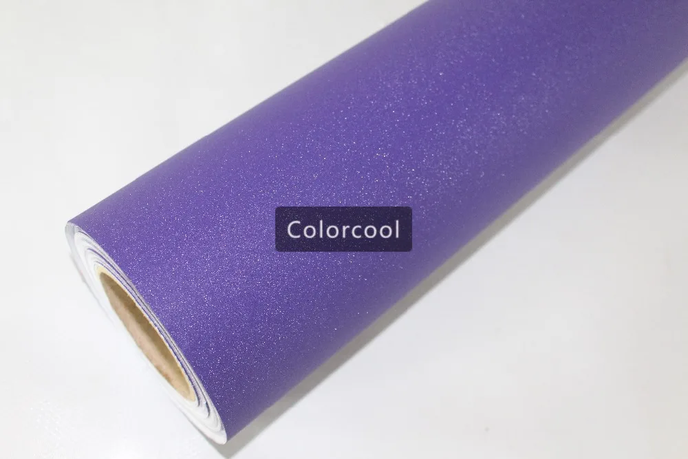 

Purple Glitter Vinyl Car Wrap Film Brilliant Sandy sparkle diamond car vinyl adhesive sticker with air bubble free
