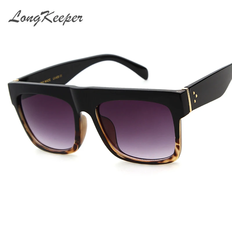 LongKeeper New Fashion Luxury Brand Designer Kim Kardashian Sunglasses Women Retro Shades Sun Glasses Men Gafas Gafas