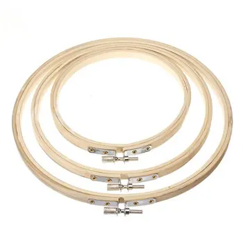 

NOCM Hot Wooden Cross-stitch Embroidery Hoop Ring 13cm/17cm/20cm
