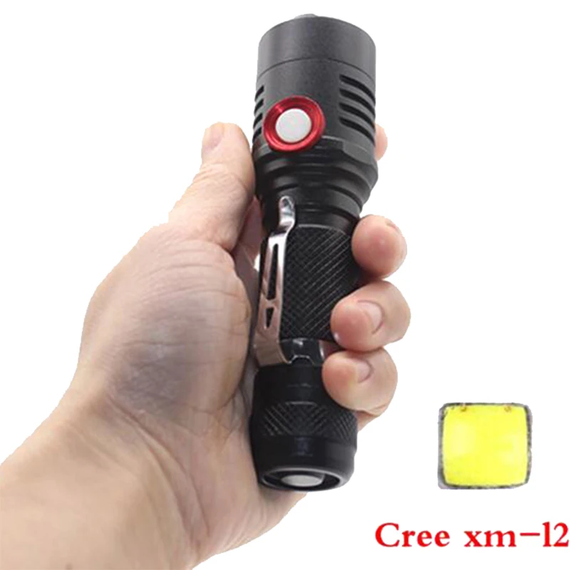 Супер яркий Cree XM L2 U2 светодио дный фонарик Перезаряжаемые Фонари лампы мощный usb