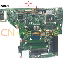 Joutndln для MSI GE70 MS-17591 MS-1759 Материнская плата ноутбука DDR3L 1,0 W/I7-4700HQ Процессор и GTX860M Графика карты