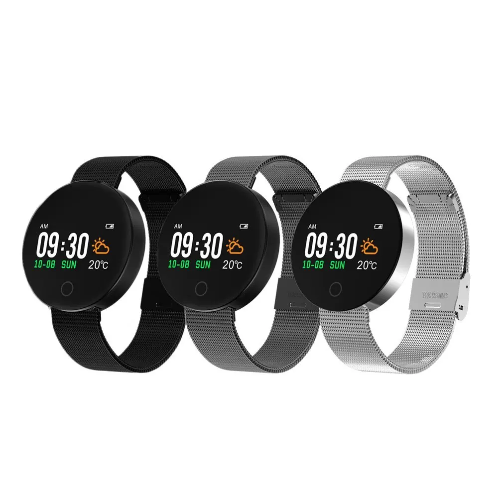 

Smart Bracelet HD 0.96 Inch Screen Bluetooth 4.0 Three-axis Acceleration Sensor Life Waterproof Anti-sweat Scratch 2018 New