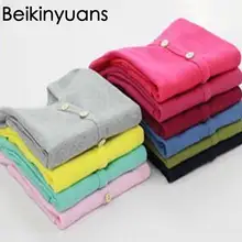 Детский хлопковый кардиган, куртка для девочек, свитер Модное детское пальто свитера для мальчиков однобортная верхняя одежда ярких цветов для малышей