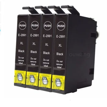 

4x Black T2991-T2995 For 29XL Ink Cartridges Compatible with For ink Expression Home XP-332 XP-335 XP-235 XP-432 XP-435 XP-245