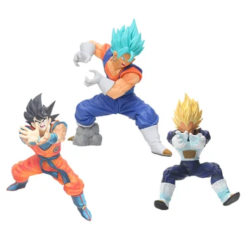 

Japan Anime Dragon Ball super figure Son Goku Super Saiyan God SS Vegetto FINAL KAMEHAMEHA Shock Wave Collection Figure gift
