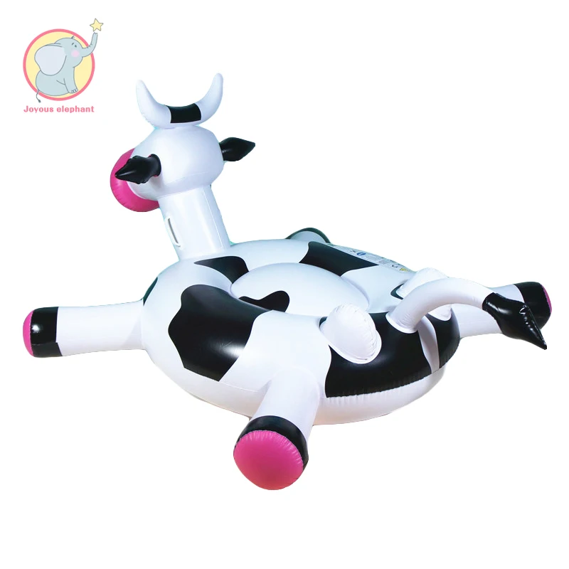 inflatable cow pool float