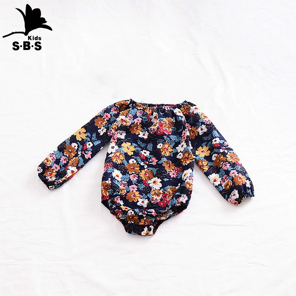 

0-24 Month Baby Girls Long Sleeves Rompers for Spring and Autumn Winter Jumpsuit Outwear Cute Baby Girl Christmas Clothes Cotton