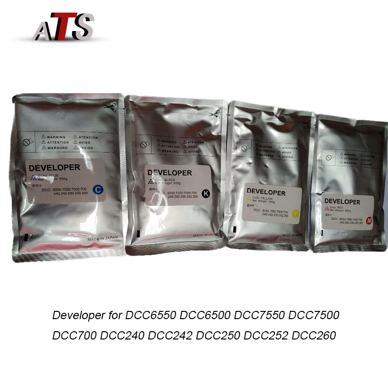

1set Developer Powder For DCC6550 DCC6500 DCC7550 DCC7500 DCC700 DCC240 DCC242 DCC250 DCC252 DCC260 copier spare parts