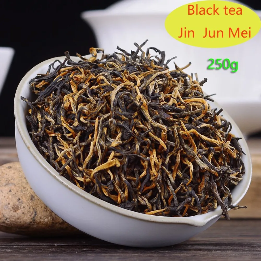 

250g High Quality Jinjunmei Tea A+ Chinese Green Organic Black tea Kim Chun Mei oolong tea Jin Jun Mei tea