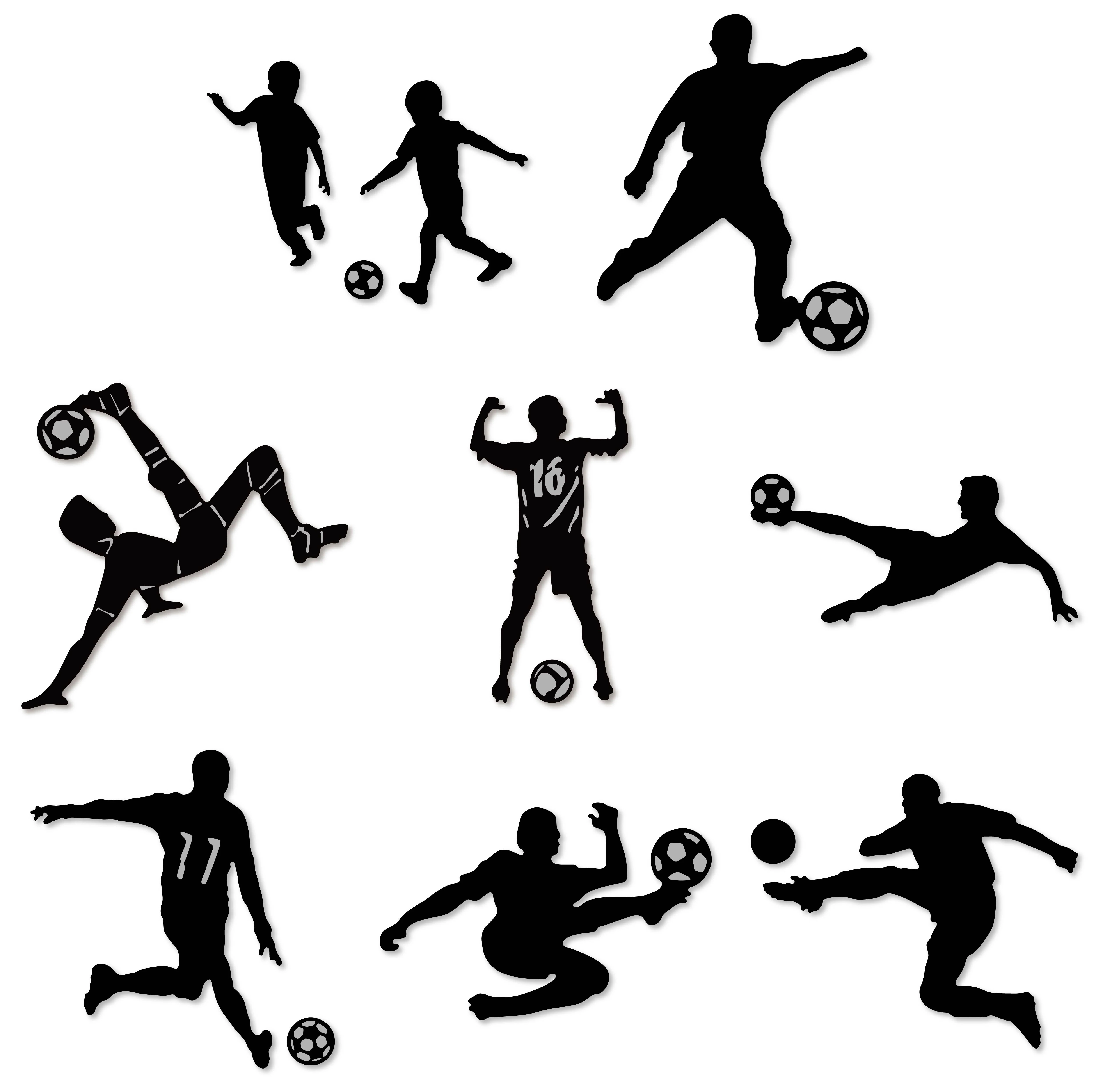 Bi fujian Play Soccer Men Metal Cutting Dies Scrapbooking Album Cuts DIY Craft Paper Card Making stencil Embossing Die Decor | Дом и сад