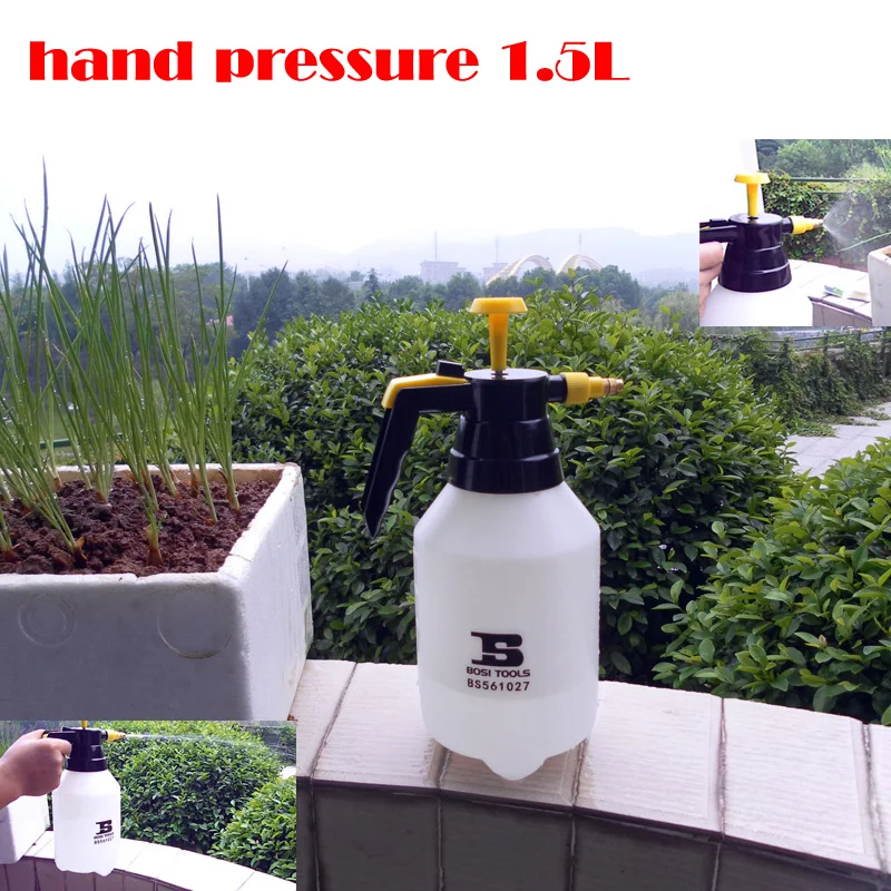 BOSI 1.5L Hand Pressure Sprayer Garden Plant Water Spray Atomizerin