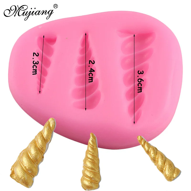 

Mujiang Mini Unicornio Silicone Cake Fondant Mold Baby Birthday Cake Decorating Tools Chocolate Gumpaste Moulds Soap Clay Molds