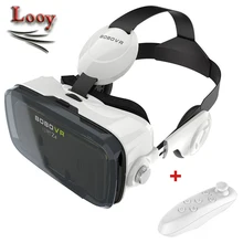 Original Xiaozhai BOBOVR Z4/BOBO VR Z4 with headphone Virtual Reality 3D VR Glasses cardboard for 3.5-6.0 inch smartphone