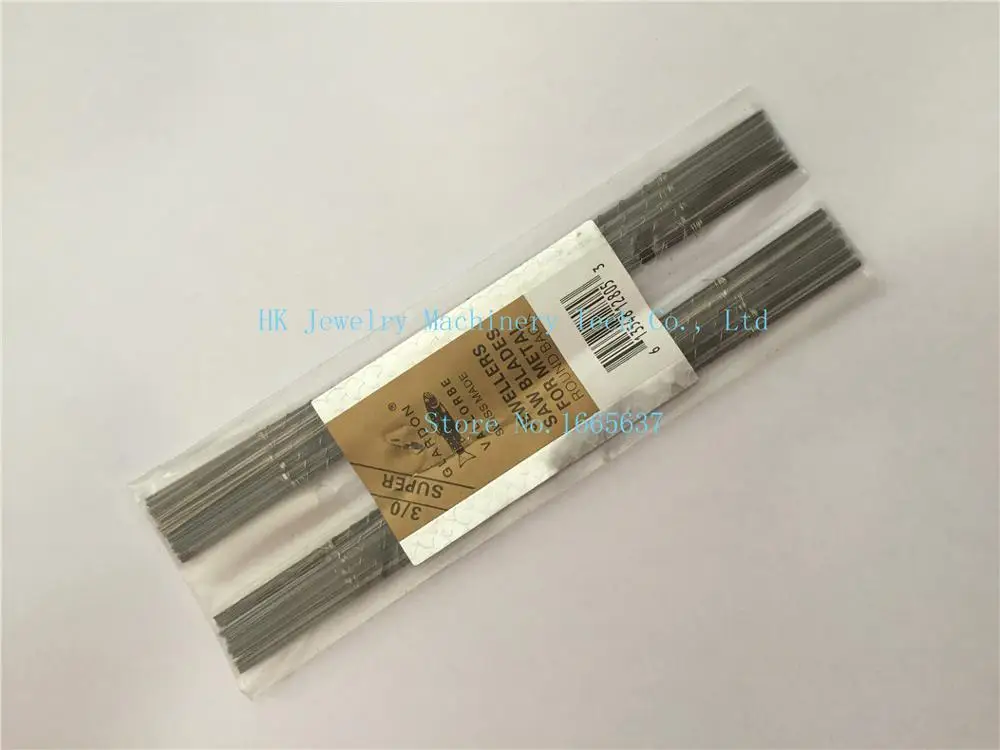 

Free Shipping Jewelry Sawblades Gold and Silver Cutting Tools 144pcs/pack Glardon Vallorbe Sawblade