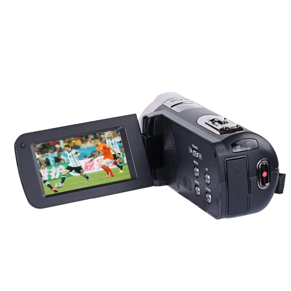 HDV-312 видеокамера Full HD 1080 P Портативные видеокамеры видеокамера на большие расстояния бинокулярная камера + 2,0 дюймов ЖК-видео запись