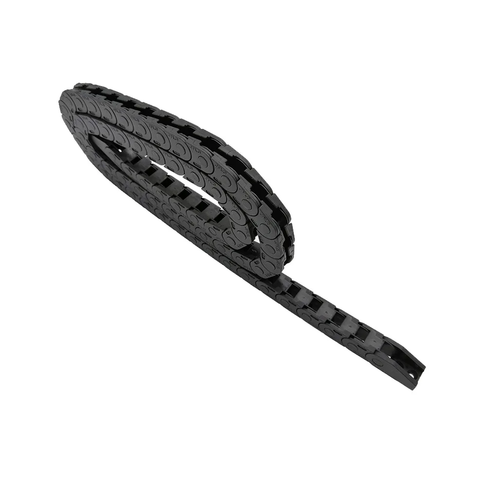 

JFLO 10x6mm 1meter Convenient Without Opening Plastic Chain Drag Chain Wire Carrier Cable With Connector For CNC Free shipping