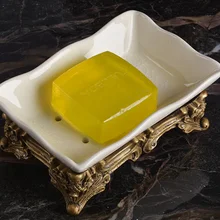 Креативный керамический диспенсер для мыла для ванной комнаты, подставка для мыла, лоток для хранения, домашний туалет, украшение для дома 82