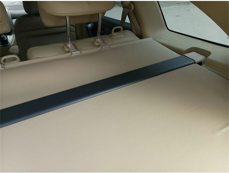 Высококачественный Автомобильный задний багажник Грузовой Чехол защитный экран shadFits для Honda crcrv 2002 2003 2004 2005 2006(черный, бежевый
