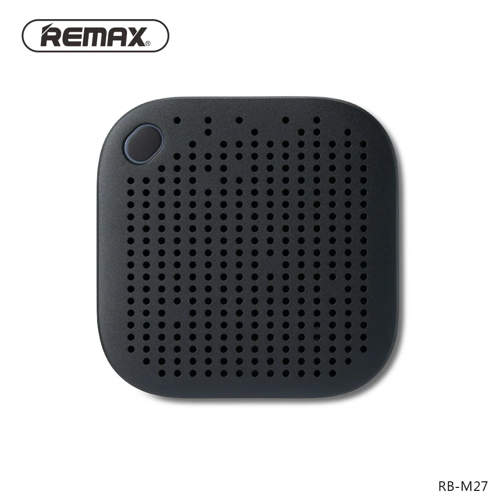 Компактная Bluetooth Колонка Remax портативная мини колонка металлическая