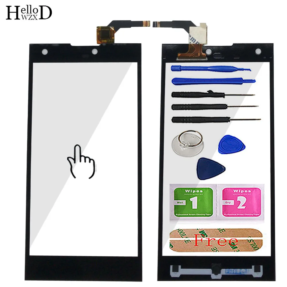 

5.0" Touch Screen For DEXP Ixion W5 Touch Screen Digitizer Front Glass Touchscreen Sensor Front Glass Mobile Tools Adhesive