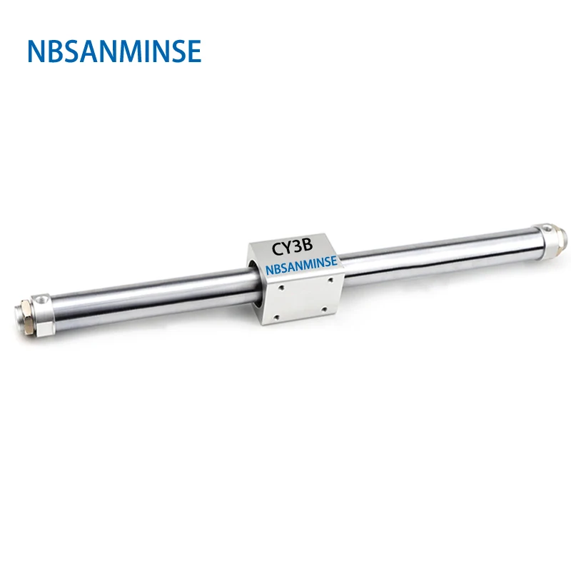 

NBSANMINSE CY3B 15mm Magnetically Coupled Rodless Basic Type SMC Cylinder Pneumatic Parts For Printer Automation Package Machine