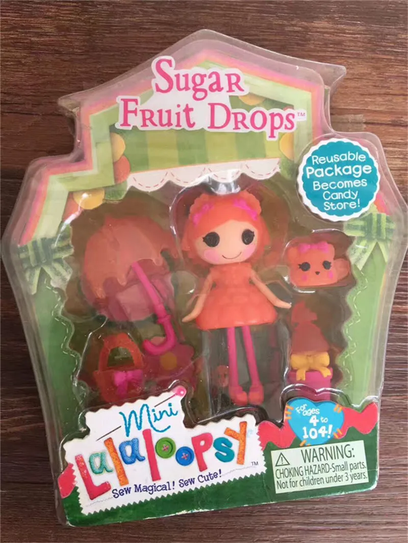 3 дюймовые оригинальные MGA куклы Lalaloopsy с аксессуарами Мини для девочек игрушечный