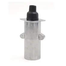 Uxcell 7 контактов 24 В алюминиевый сплав евро Буксировка прицепа розетка Электрический разъем