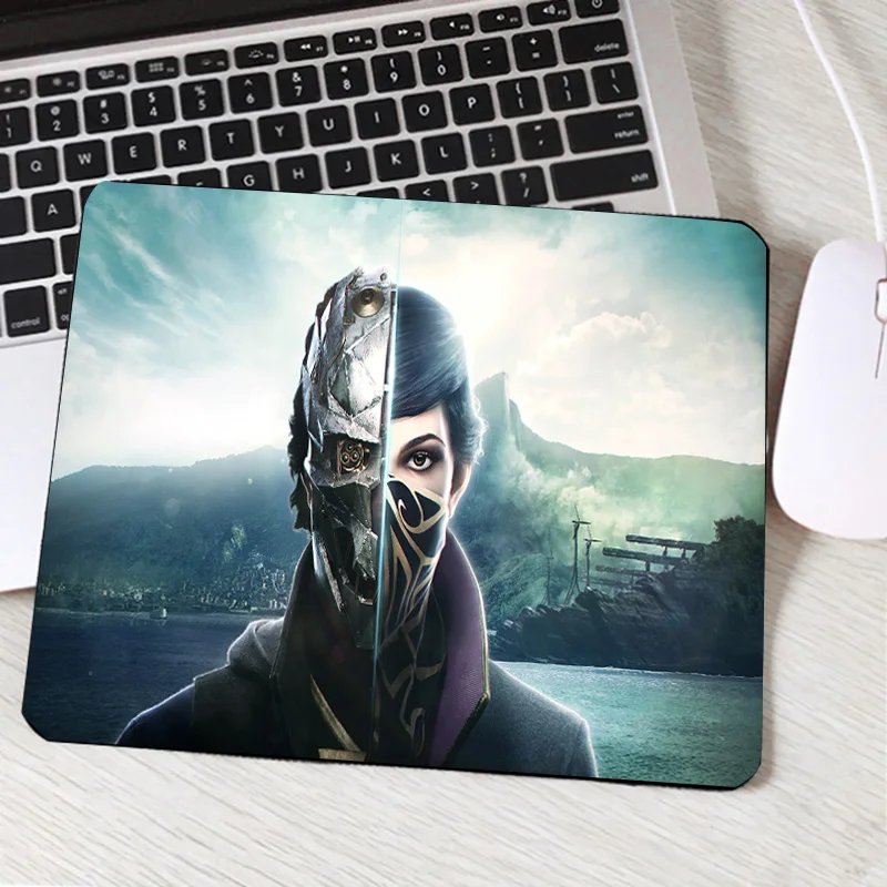 

Congsipad Hot Game Dishonored Series New Pattern Pictures Printed Mini Pc Computer Gaming Mouse Pad for Game Player Pad To Mouse