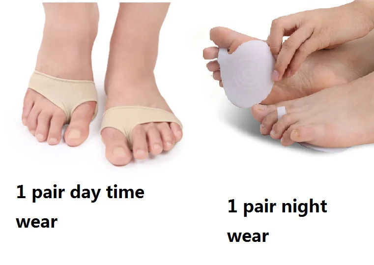 2 pairs Gel Toe Pads High heel shock absorption anti Slip resistant metatarsal foot Pad Forefoot