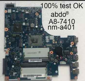 

Abdo Lenovo g51-35 bmwq3/bmwq4 nm-a401 Notebook PC motherboard a8-7410 2G discrete graphics 100% test OK