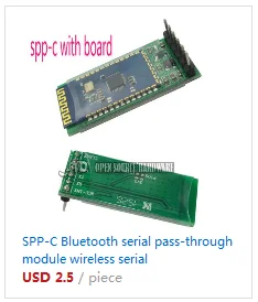 SPP-C Bluetooth серийный проходной модуль беспроводное последовательное устройство связи от машины беспроводной SPPC модуль Bluetooth
