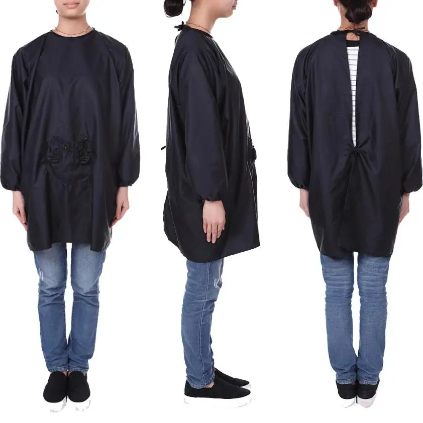 Hairdresser Cape Gown Cloth Cutting Hair Waterproof Cloth Salon Barber Gown Cape Hairdressing Hairdresser Wholesale au4