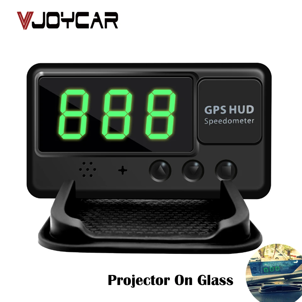 VJOYCAR C60 Universal font b GPS b font HUD Speed odometer Head UP Display Digital font