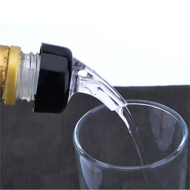 6Pcs Quick Shot Spirit Measure Bottle Drink Pourer Wine Cocktail Dispenser UK