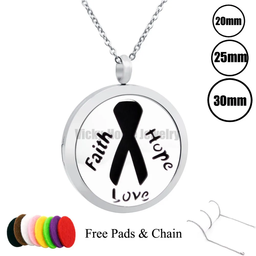 Faith Hope Love 20 мм-30 мм 316 нержавеющая сталь ароматерапия/эфирные масла диффузор