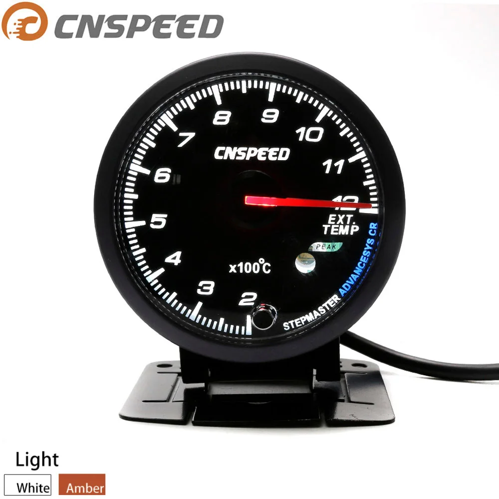 CNSPEED 60 мм Автомобильный датчик температуры выхлопных газов 200 1200C прибор для