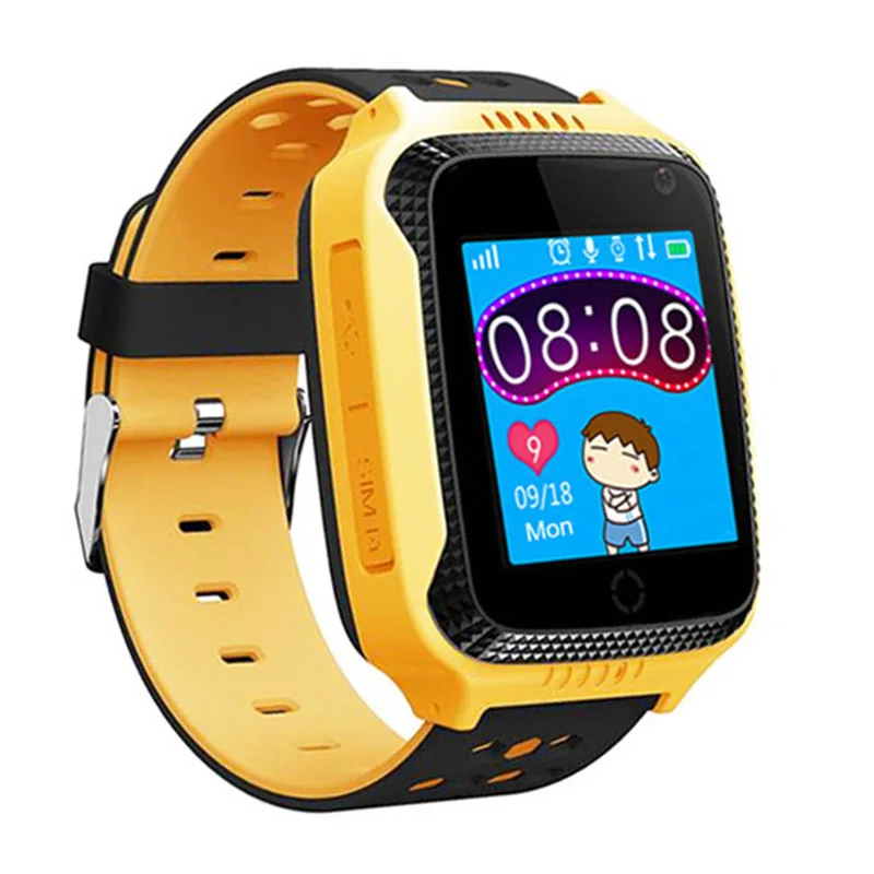 Gps трекер с сенсорным экраном SOS расположение вызова детские часы Детские умные часы детские часы камера Фонарик Q528 Y21 2G SIM карта