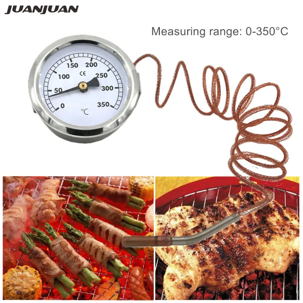 

Kitchen Meat Cooking BBQ Tools Thermometer Oven Food Cooking Probe Temperature Thermometer 0-350 degree 20% off