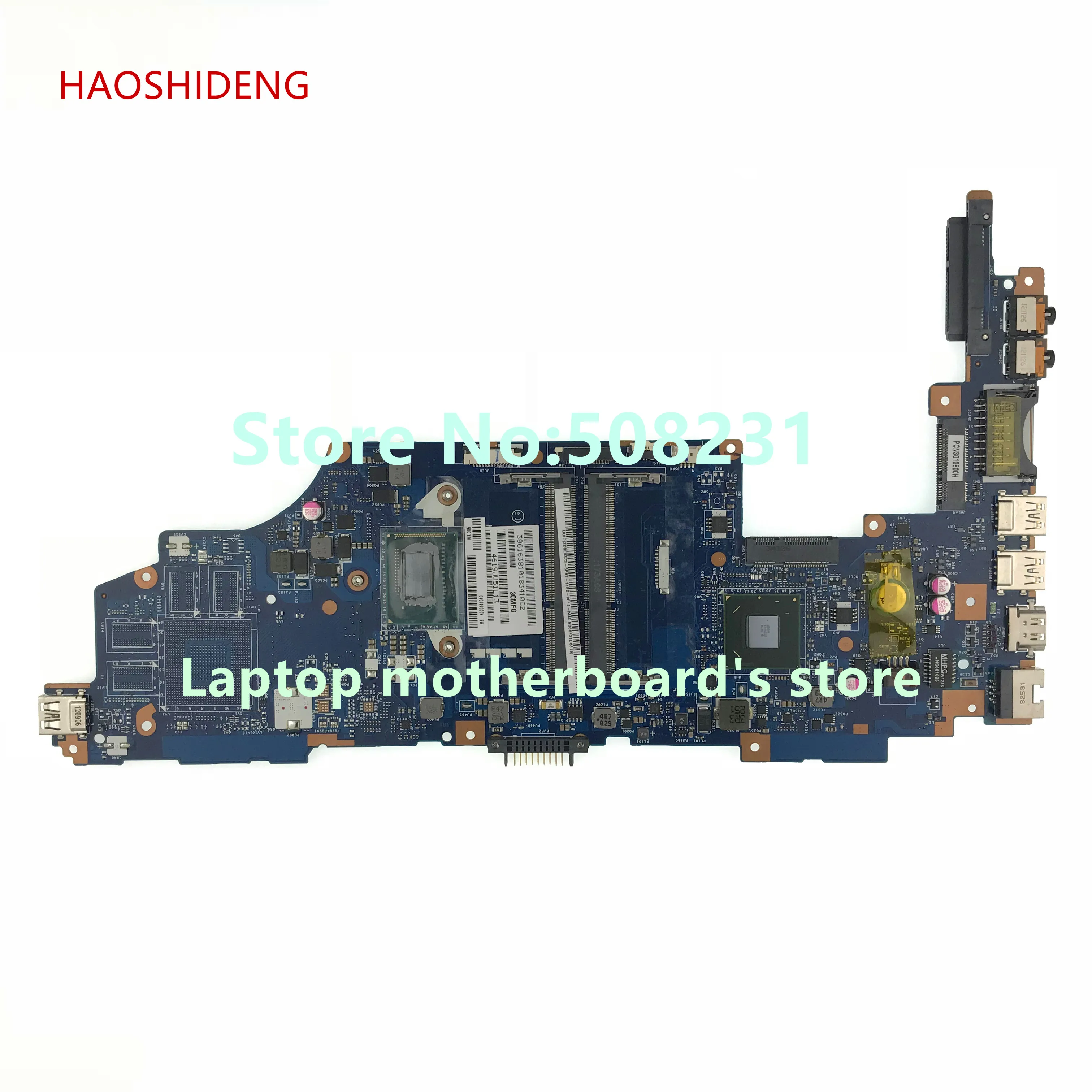 

HAOSHIDENG For Toshiba Satellite U940 U945 series laptop motherboard K000141040 LA-9161P fully Tested
