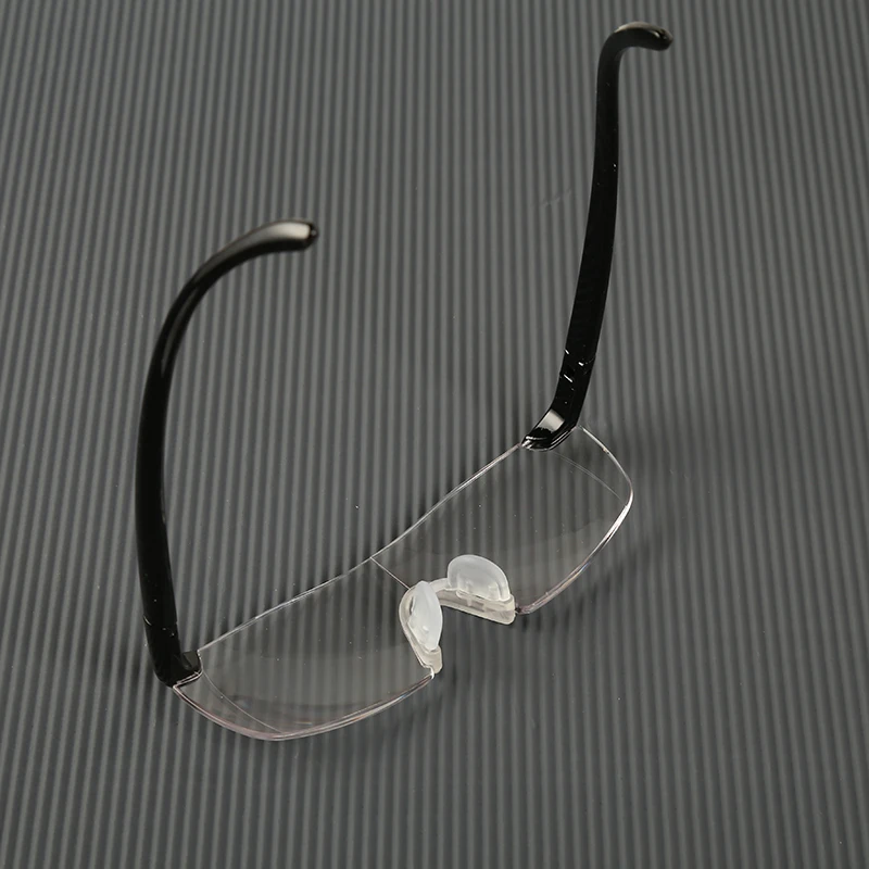 Дальнозоркие увеличительные очки, лупа, очки для чтения, 160% увеличение, портативный подарок, увеличительные очки для родителей