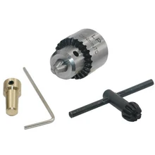 Micro Motor Da Broca Mandril de Aperto 0.3-4 milímetros Jt0 Cone Montado Mandril Com Chave Chuck 3.17 milímetros de Bronze mini Electric Motor Shaft